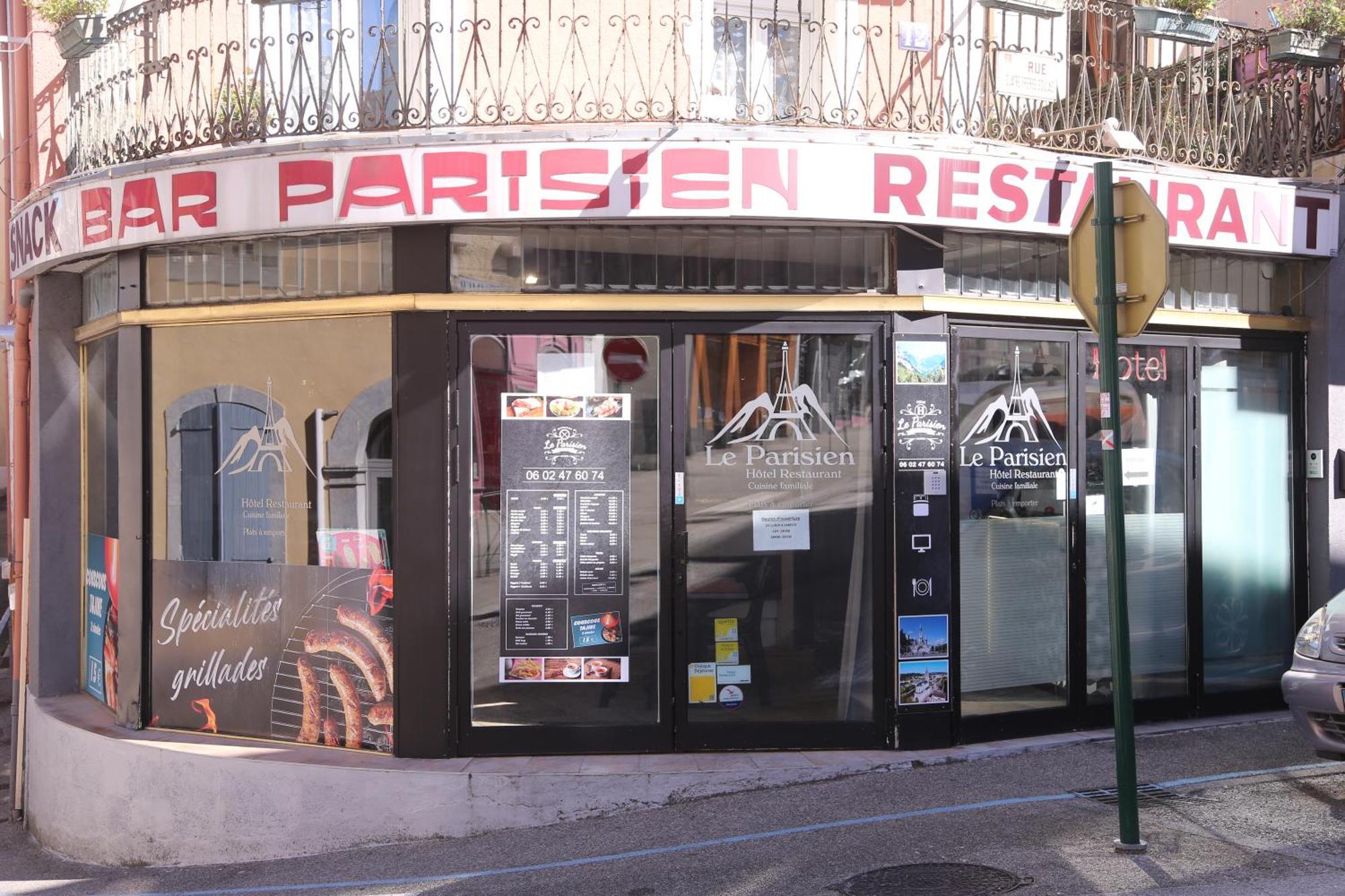Hotel Restaurant Le Parisien ルルド エクステリア 写真